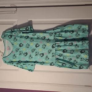 OMG it's LOL Surprise Girls Large 10 12 neon short sleeve dress